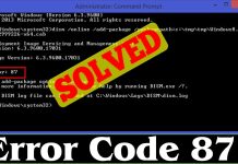 The Mystery of Error 87 DISM Troubleshooting Tips and Solutions error 87 dism