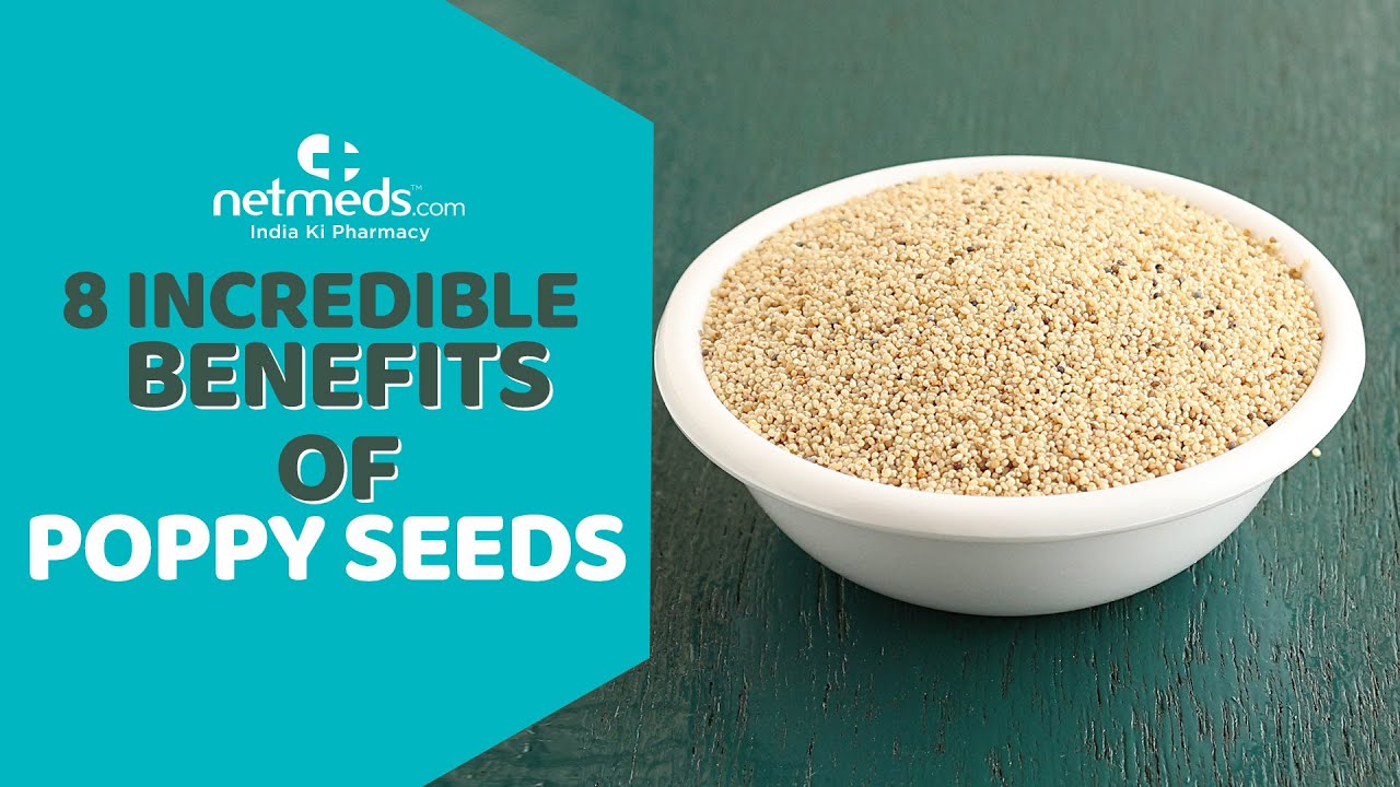 health benefits of poppy seeds