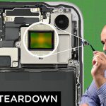 The insides of the iPhone 15 under a microscope. iPhone 15