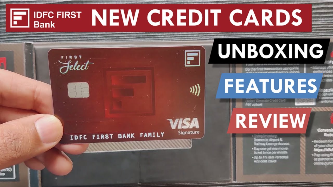 idfc first select credit card