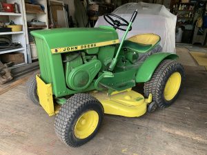 john deere 110 mower