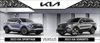 kia sportage vs sorento