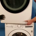 Space Saving Laundry Solutions LG Stackable Washer and Dryer lg stackable washer and dryer
