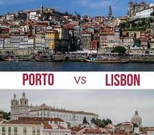 lisbon vs porto