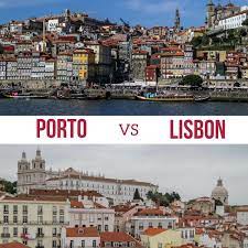 lisbon vs porto