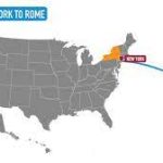 new york to rome
