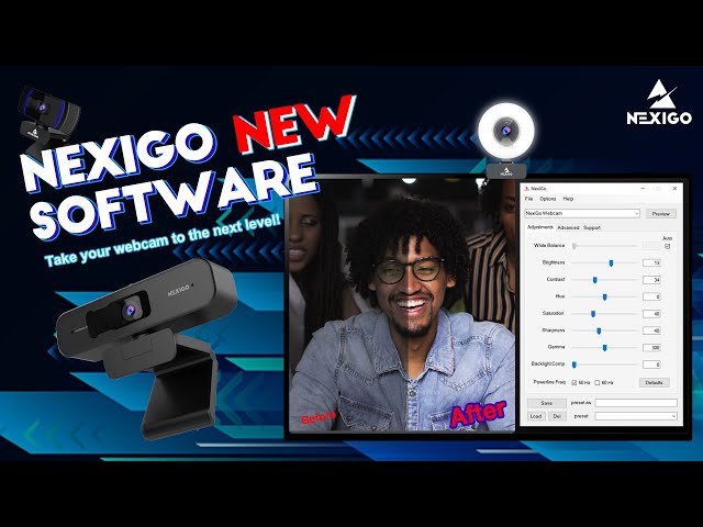 nexigo webcam software