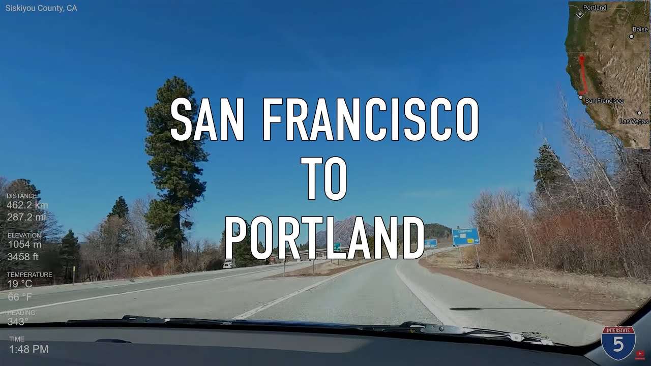 portland to san francisco