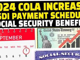 schedule of social security benefit payments 2023