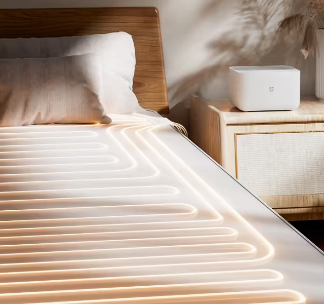 smart water-heated mattress pad