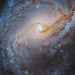 An angle straight to the heart: Hubble captured a detailed image of the spiral galaxy NGC 6951 spiral galaxy NGC 6951