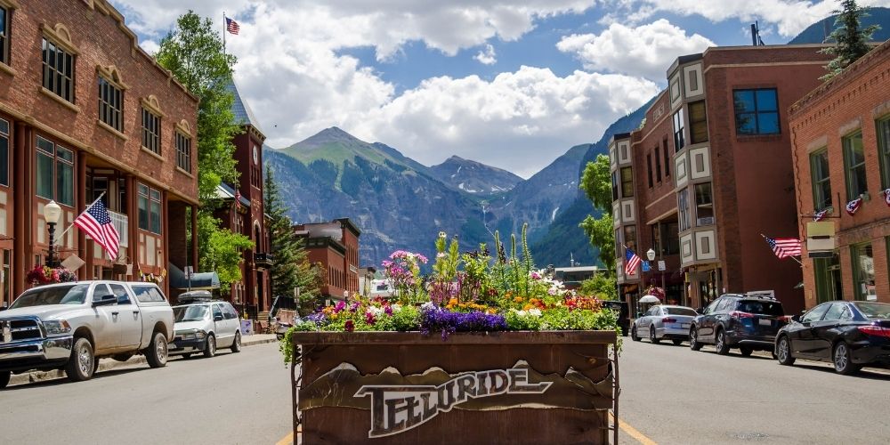 telluride elevation