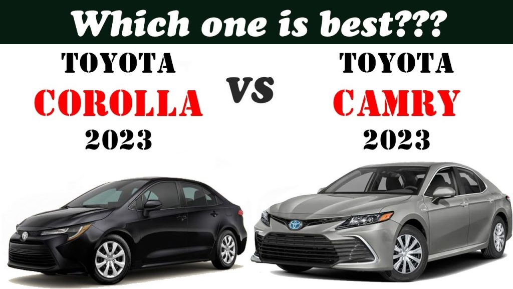 Toyota Camry vs Corolla Which Toyota Sedan Is Right for You