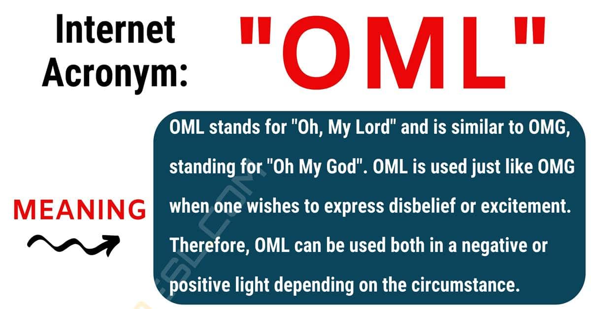 what does oml mean