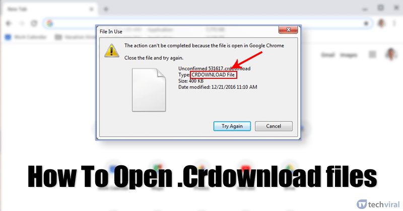 what is crdownload file