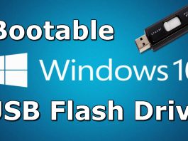 windows 10 create bootable usb