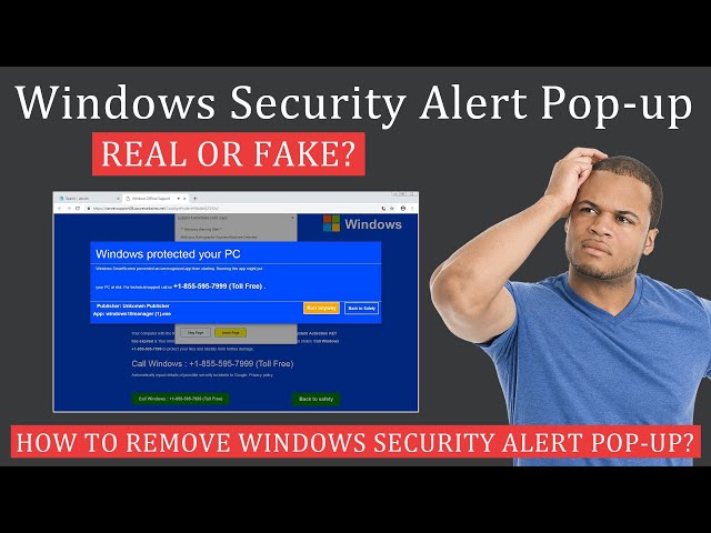 windows defender security warning