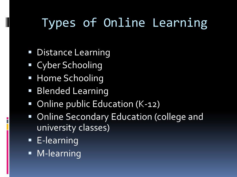 13 great benefits of online learning.