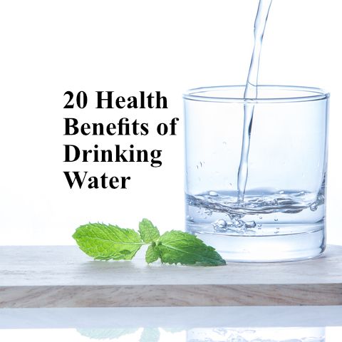 20 benefits of water