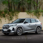 This is the BMW X3 2025 with different nostrils. BMW X3 2025
