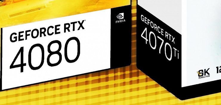 GeForce RTX 4070 Ti and RTX 4080