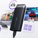 8 TB in lighter dimensions. External SSD Samsung T5 Evo introduced SSD Samsung T5 Evo