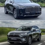 It turned out to be similar to the Toyota RAV4 Toyota RAV4