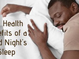 benefit of good sleep