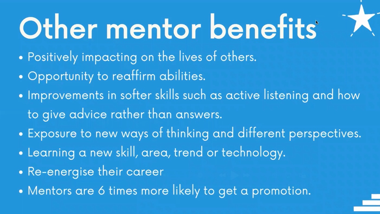 benefit of mentoring