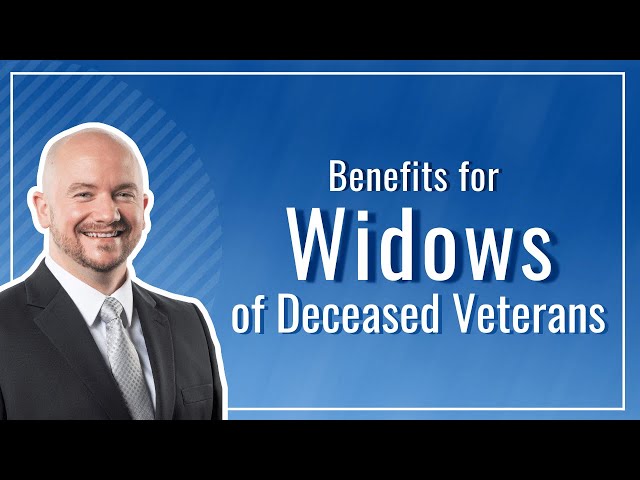 benefits for widows of veterans