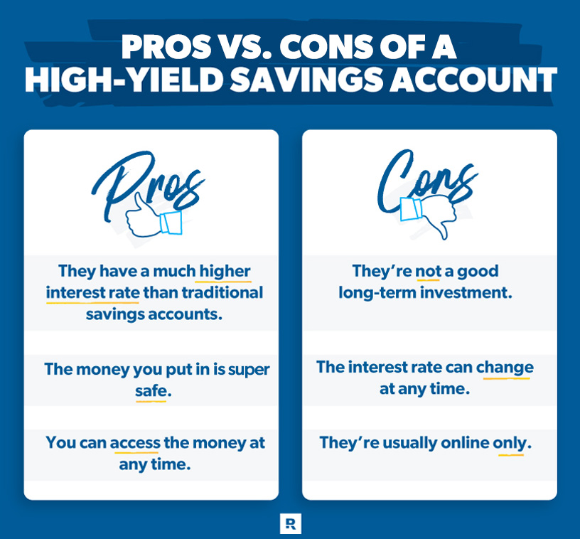 benefits of a high yield savings account