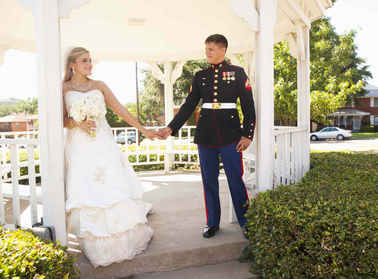 benefits of being married in the military