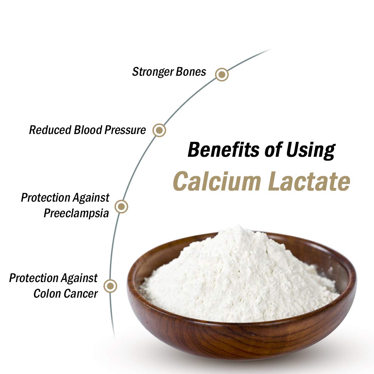 benefits of calcium lactate
