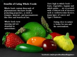 benefits of eating whole foods