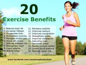 benefits of exercising daily