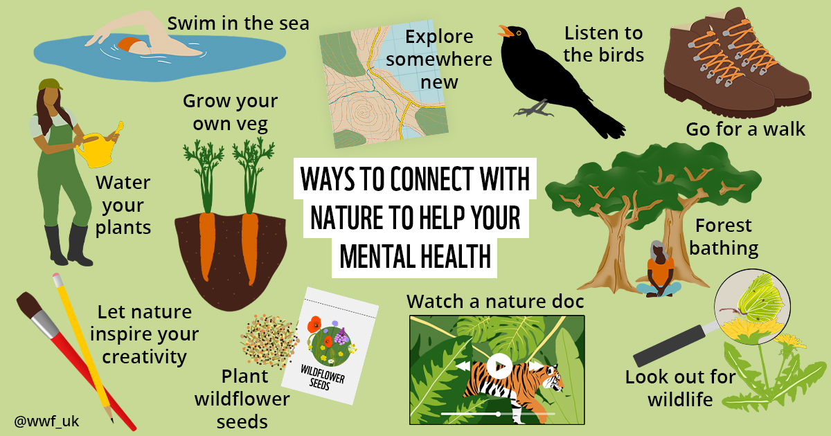 benefits of nature on mental health