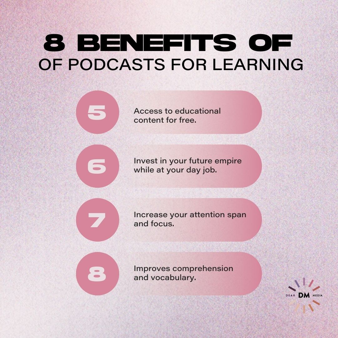 benefits of podcasts
