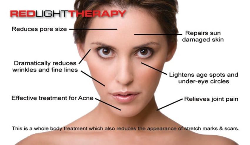 benefits of red light therapy for skin