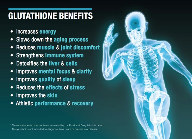 benefits of reduced glutathione