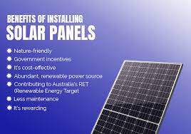 benefits of solar panels in home
