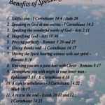 The Power: Benefits of Speaking in Tongues