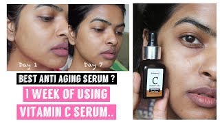 benefits of vitamin c serum on the face