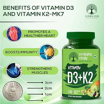 benefits of vitamin d and k2