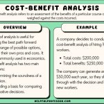 Power of Cost Benefit Analysis, Real-life Examples to Optimize Your Decisions examples of cost benefit analysis
