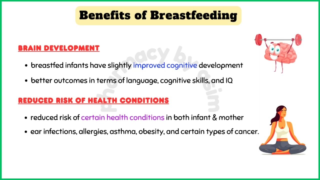 long term benefits of breastfeeding