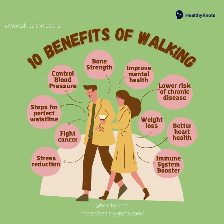 mental benefits of walking
