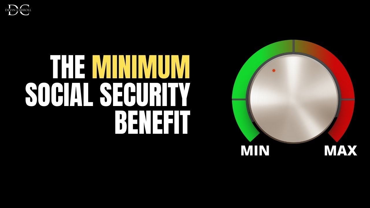 minimum amount of social security benefits