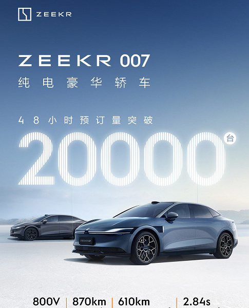 sedan Zeekr 007