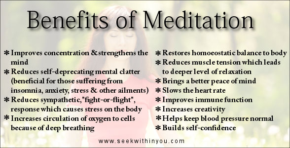 spiritual benefits of meditation