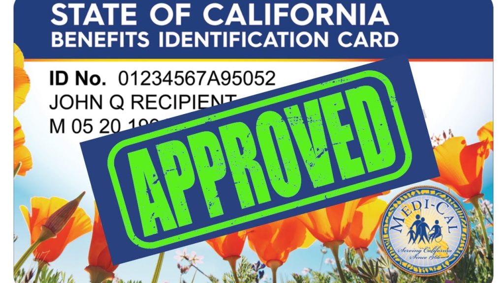 state of california benefits identification card para que sirve